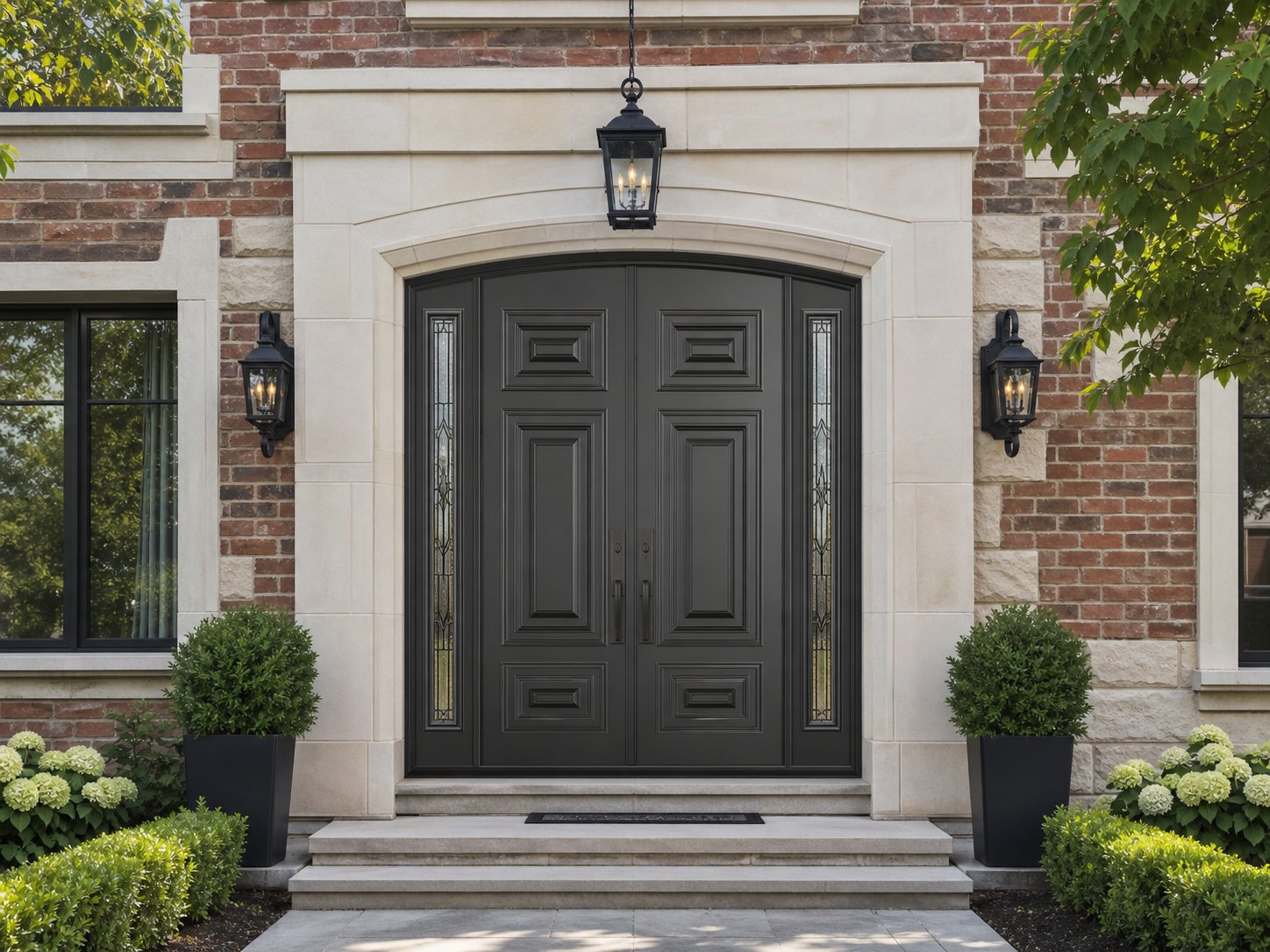 Cast Aluminum Doors concept product view